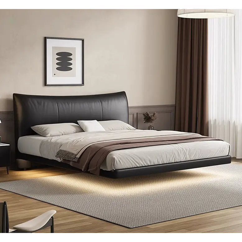 Mia Floating Bed King Size Super King Size Bed No Storage - bed