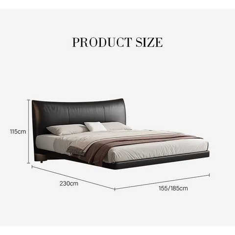 Mia Floating Bed King Size Super King Size Bed No Storage - bed