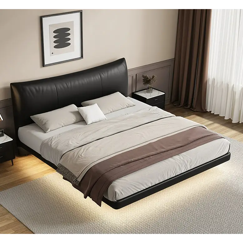 Mia Floating Bed King Size Super King Size Bed No Storage - bed