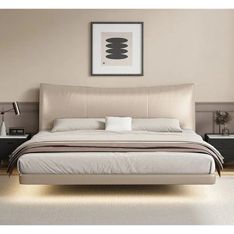 Mia Floating Bed King Size Super King Size Bed No Storage - bed