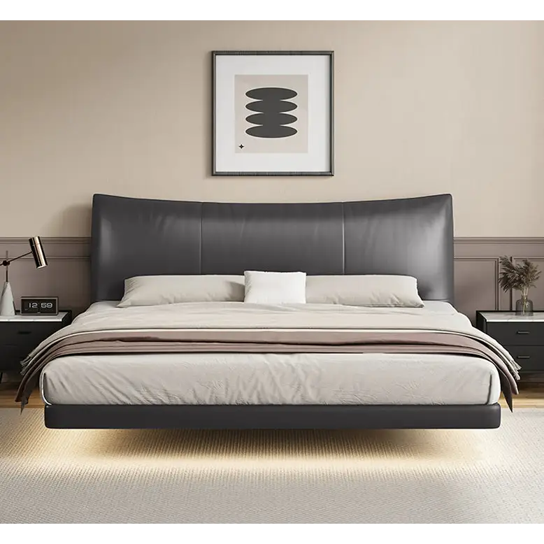 Mia Floating Bed King Size Super King Size Bed No Storage - bed
