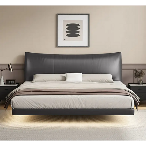 Mia Floating Bed King Size Super King Size Bed No Storage - bed