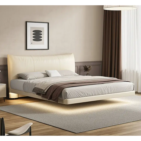Mia Floating Bed King Size Super King Size Bed No Storage - bed