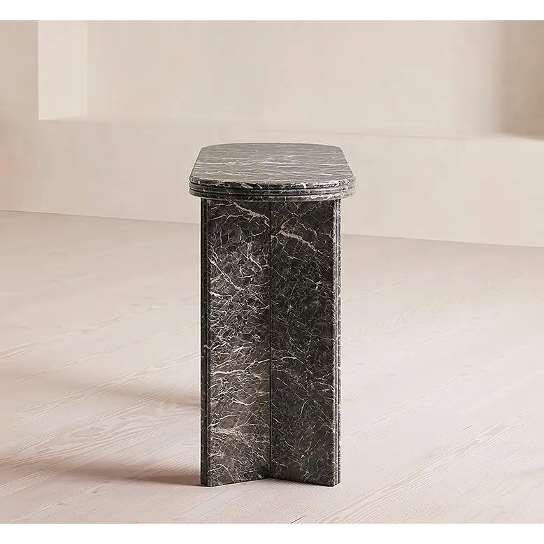 Midnight Luxe Console Table Marble