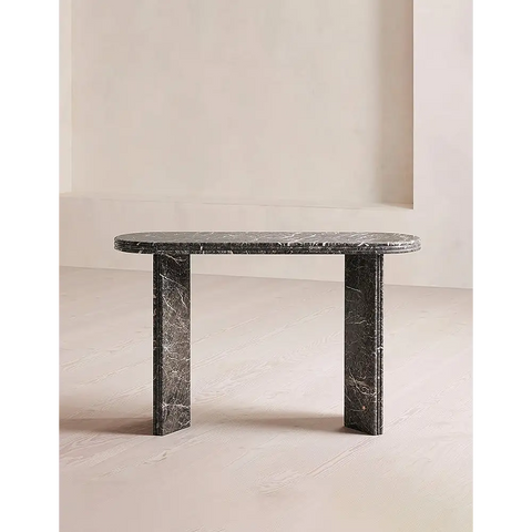 Midnight Luxe Console Table Marble