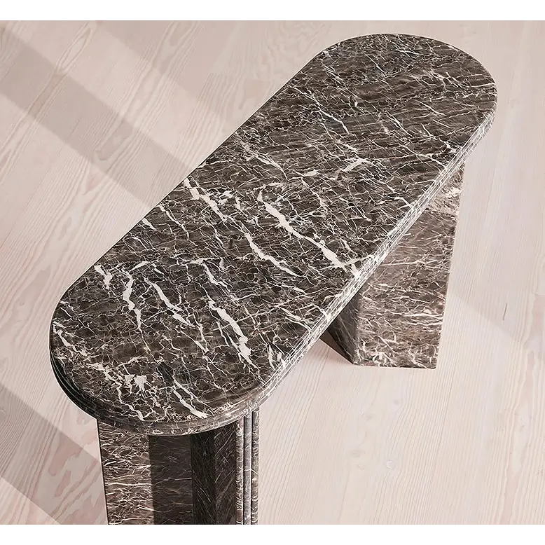 Midnight Luxe Console Table Marble