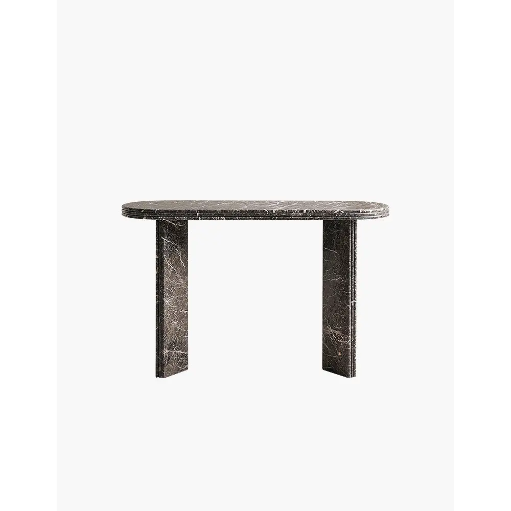 Midnight Luxe Console Table Marble