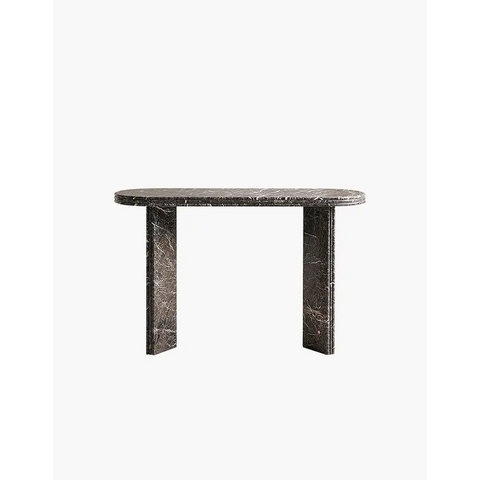 Midnight Luxe Console Table Marble
