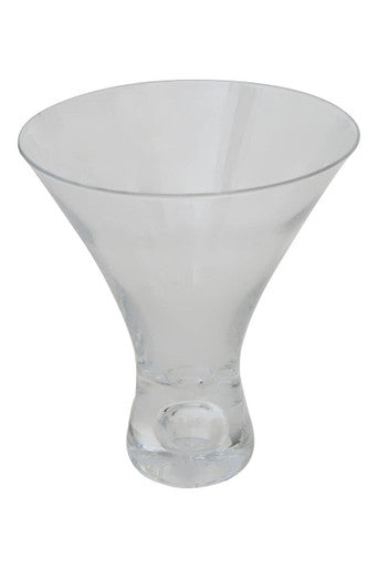 Clear cocktail glasses mila set of 2 with flared rim and textured base perfect for stylish cocktails