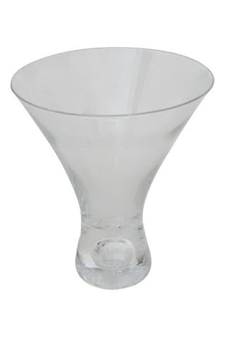 Clear cocktail glasses mila set of 2 with flared rim and textured base perfect for stylish cocktails