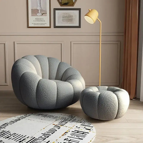 Min Chair - Grey + Stool - Chair