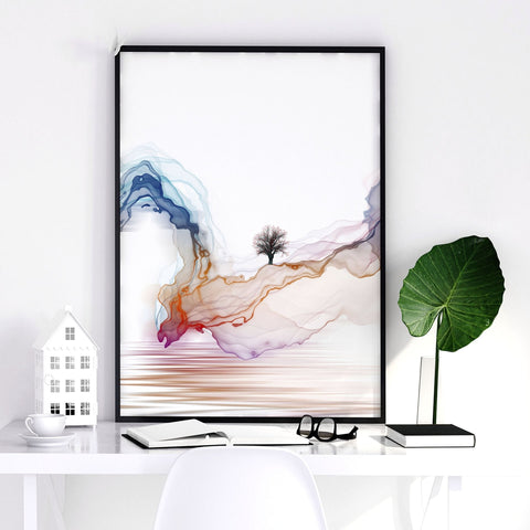 Minimal wall art | set of 3 Japanese wall art