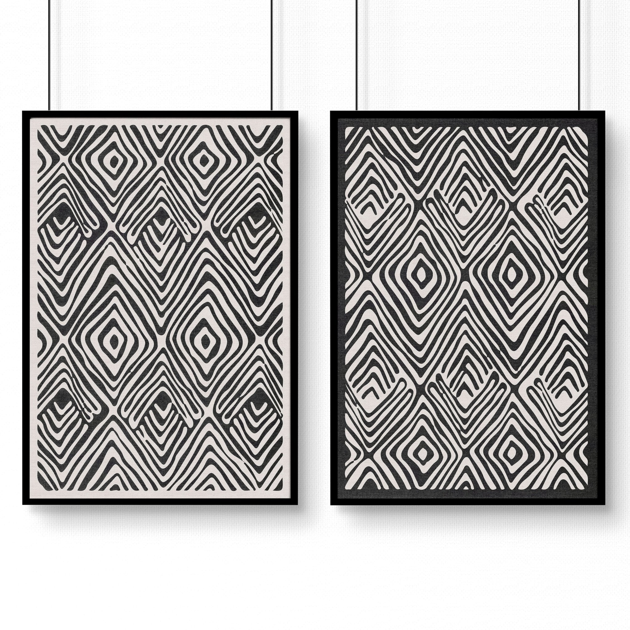 Minimalist Wall Art | Set of 2 wall art prints