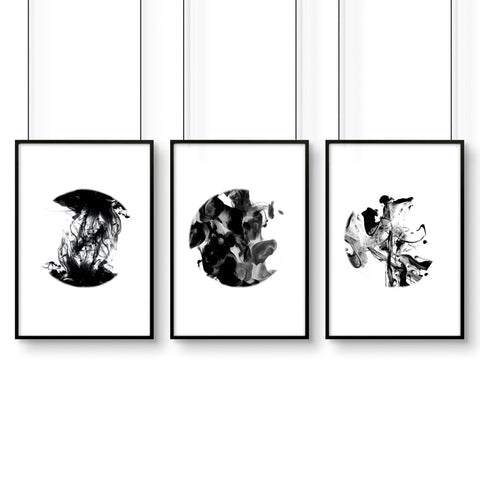 Minimalistic wall art | set of 3 wall art prints