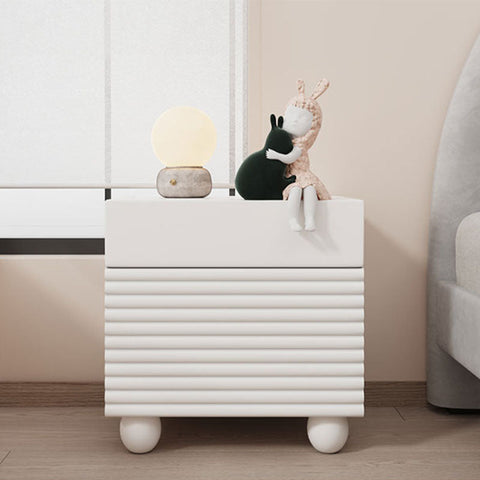 Minnie Bedside Table, Cream