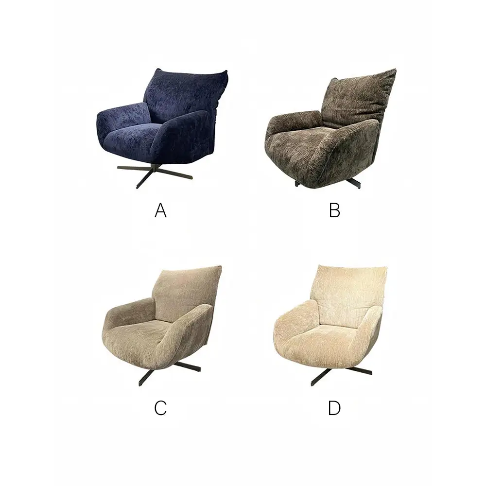 Mistry Swivel Armchair Accent Chair - Swivel Chair