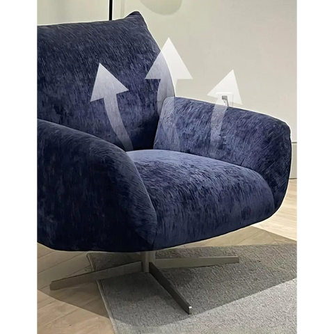 Mistry Swivel Armchair Accent Chair - Swivel Chair