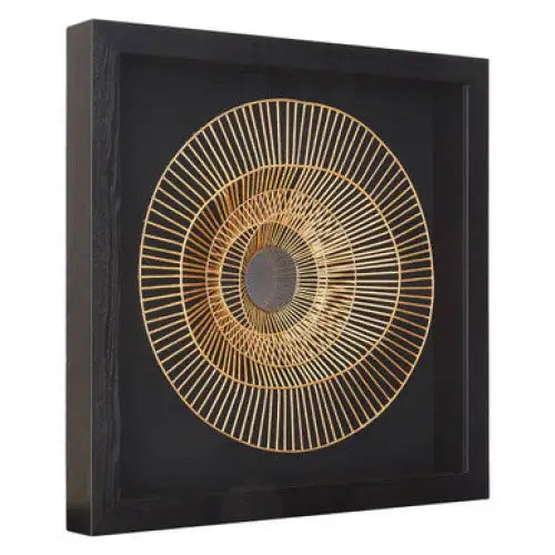 Modello Gold And Black Wall Art