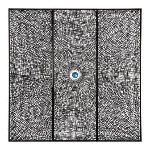 Modello Wood Carving And Circle Wall Art