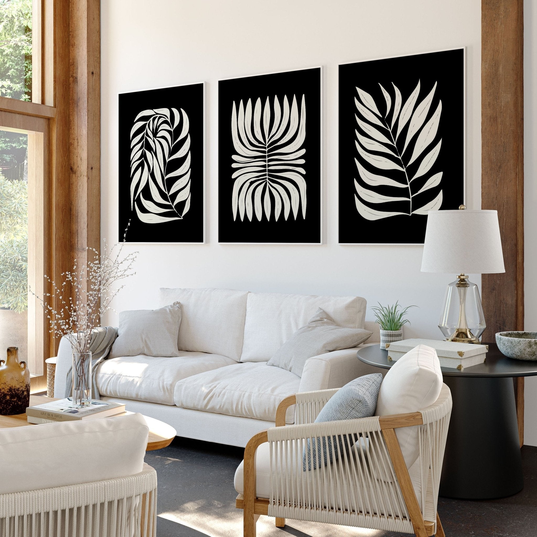 Modern Art Wall Decor | Set of 3 wall art prints