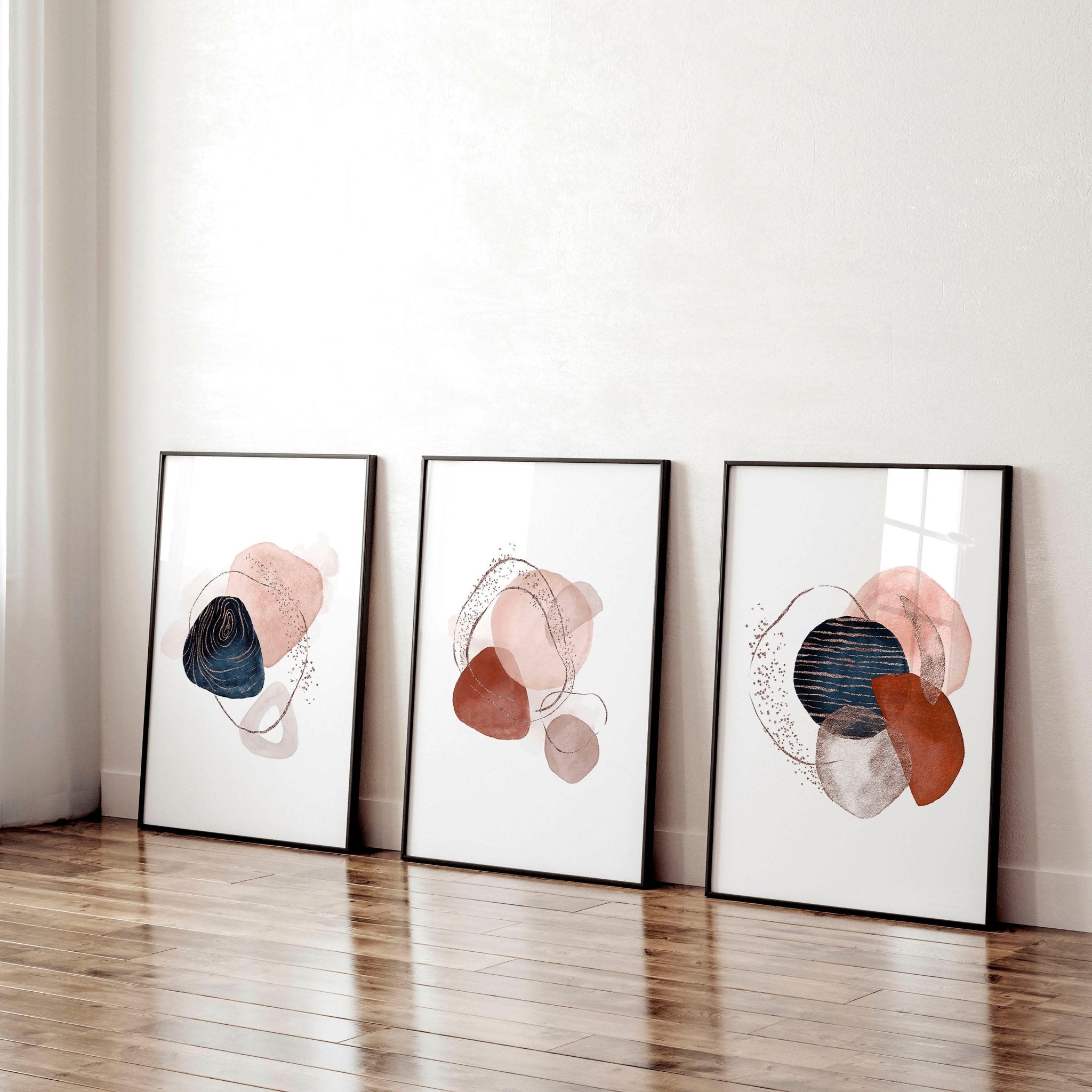 Wall art for home office | set of 3 wall art prints