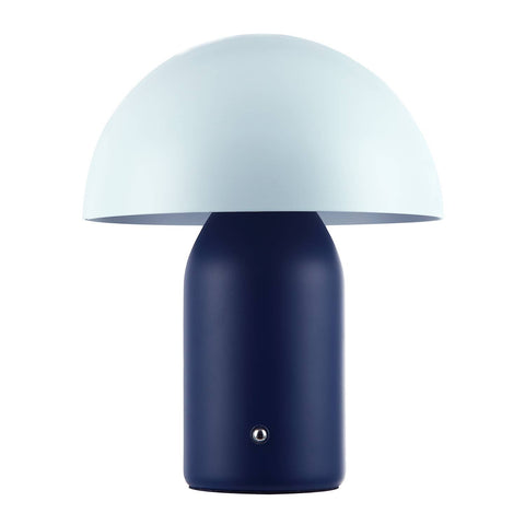 Modern Rechargeable Mushroom Table Lamp With Touch Dimmer