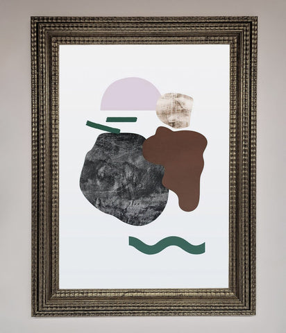 Modern Splodge Framed Print
