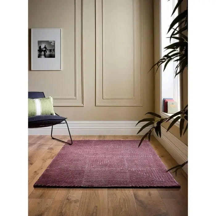 Modern Wool Rug Geometric Design - Rugs