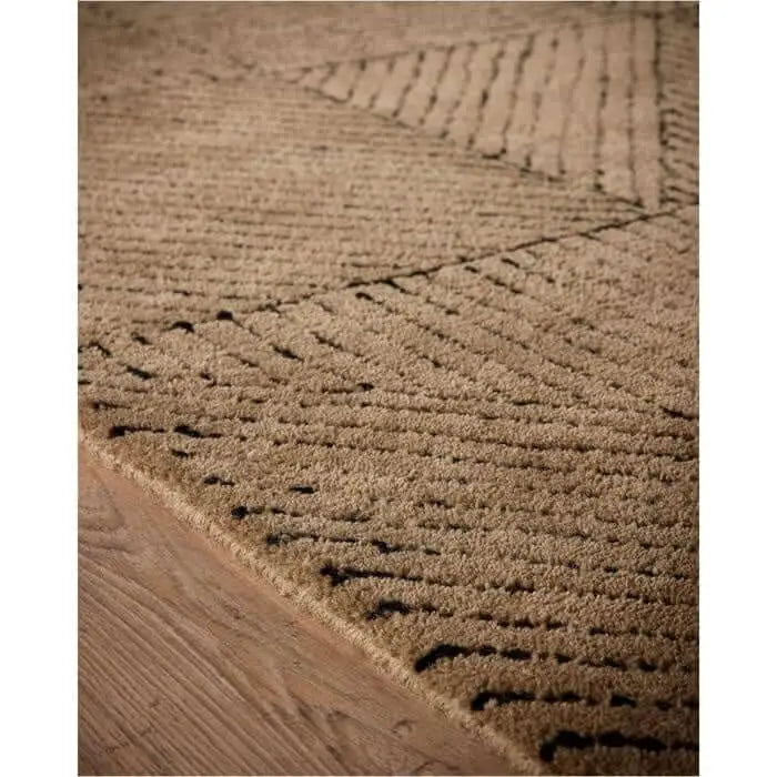 Modern Wool Rug Geometric Design - Rugs