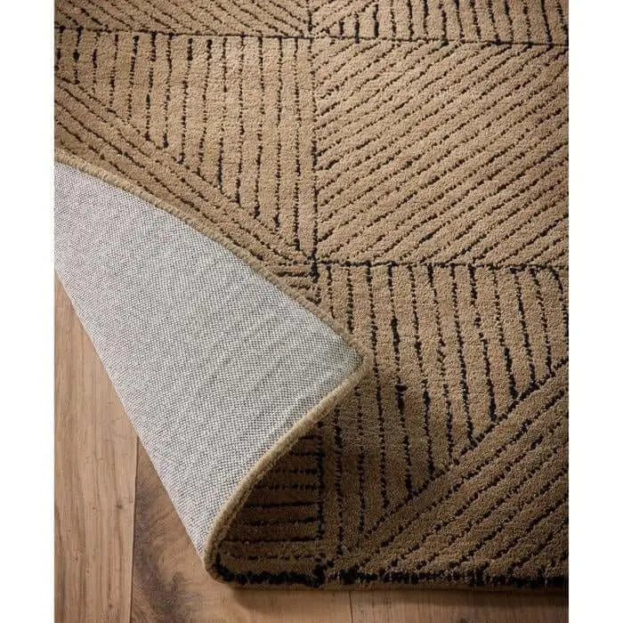 Modern Wool Rug Geometric Design - Rugs