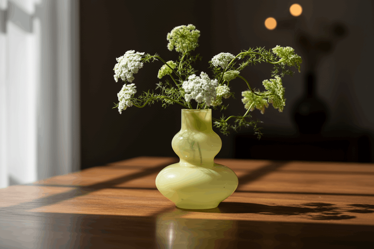 Vase Eldorado - CHARTREUSE