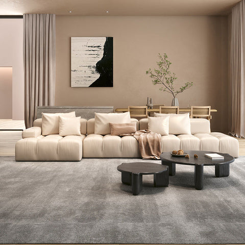 Moira Three Seater Corner, Four Seater Corner Sofa, Velvet
