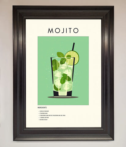 Mojito Framed Poster