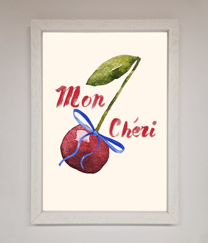 Mon Cheri Cherry Framed Wall Art