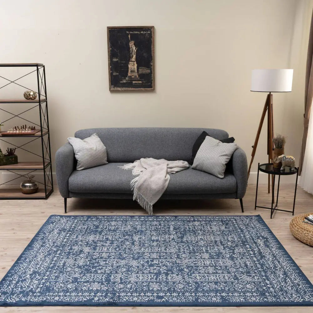 Montana Blue Rug | 3716Bl - Rugs