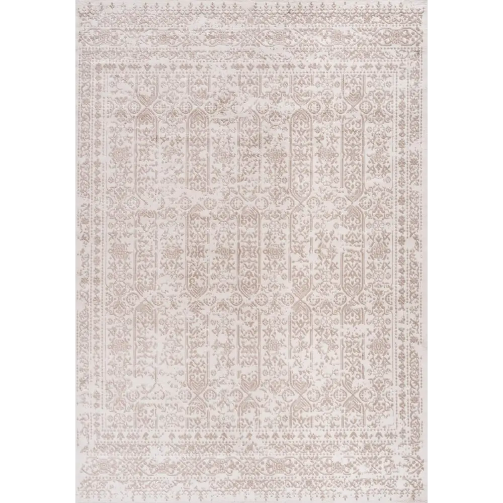 Montana Cream and Beige Rug | 3716CB - 80X150 cm - Rugs