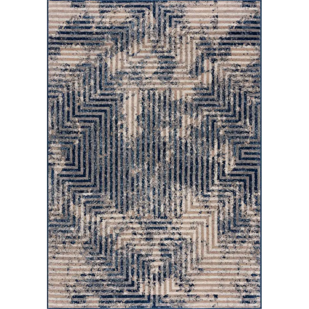 Montana Modern Blue Rug | 3760N - 80X150 cm - Rugs