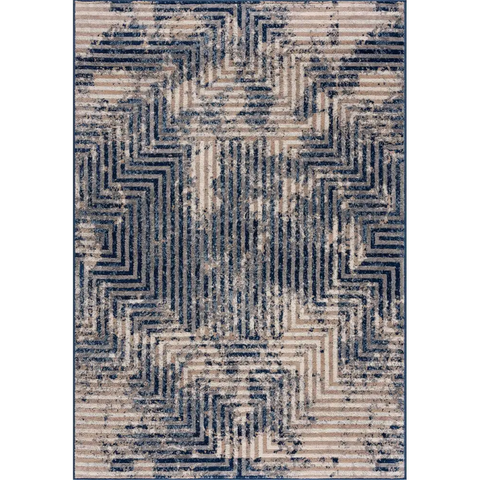 Montana Modern Blue Rug | 3760N - 80X150 cm - Rugs