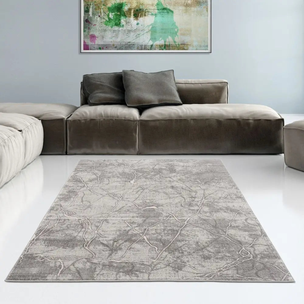 Montana Modern Dark Grey Rugs | 3740DG - Rugs