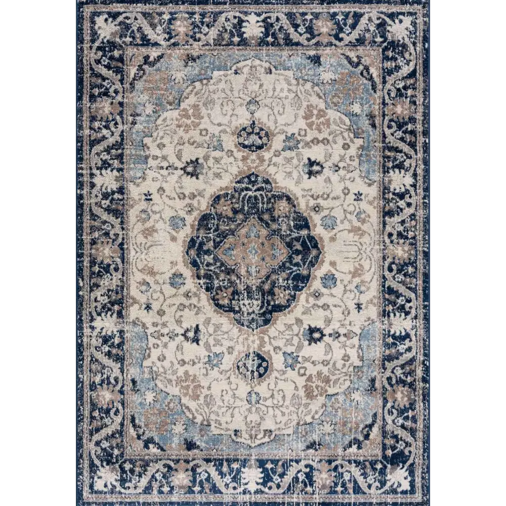Montana Oriental Blue Rug | 3922N - 80X150 cm - Rugs