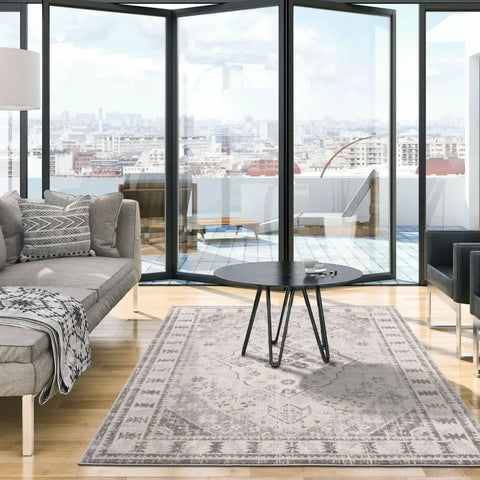 Montana Oriental Grey Rug | 3920G - Rugs