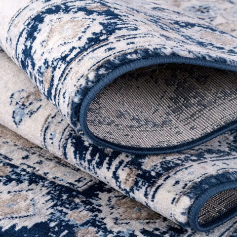 Montana Vintage Navy Rugs | 4010 - Rugs