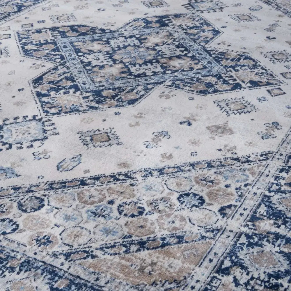 Montana Vintage Navy Rugs | 4010 - Rugs