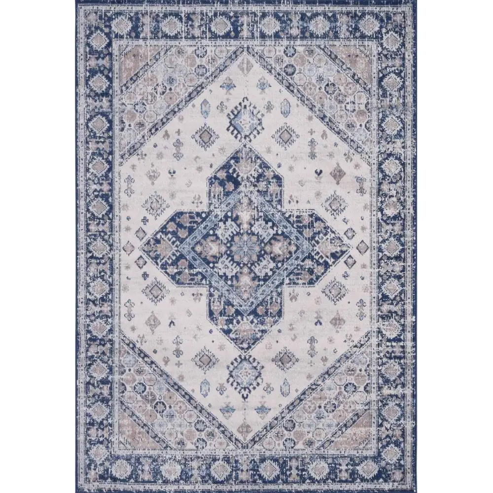 Montana Vintage Navy Rugs | 4010 - 80X150 cm - Rugs