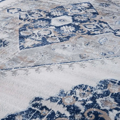 Montana Vintage Navy Rugs | 4020 - Rugs