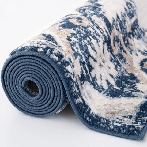 Montana Vintage Navy Rugs | 4020 - Rugs