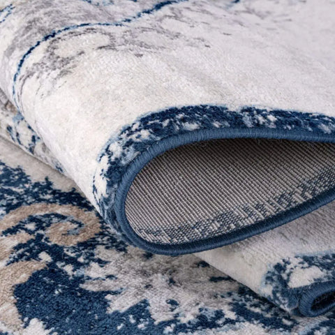 Montana Vintage Navy Rugs | 4020 - Rugs
