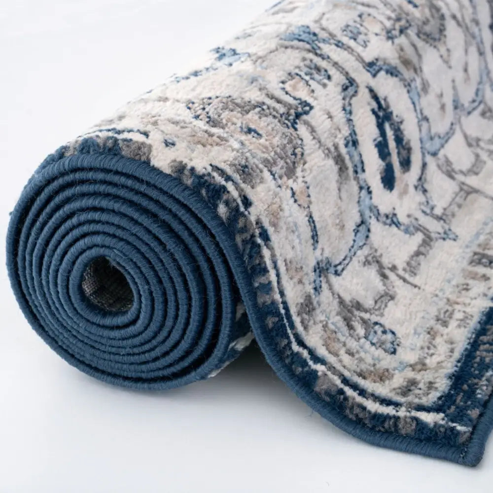 Montana Vintage Navy Rugs | 4040 - Rugs