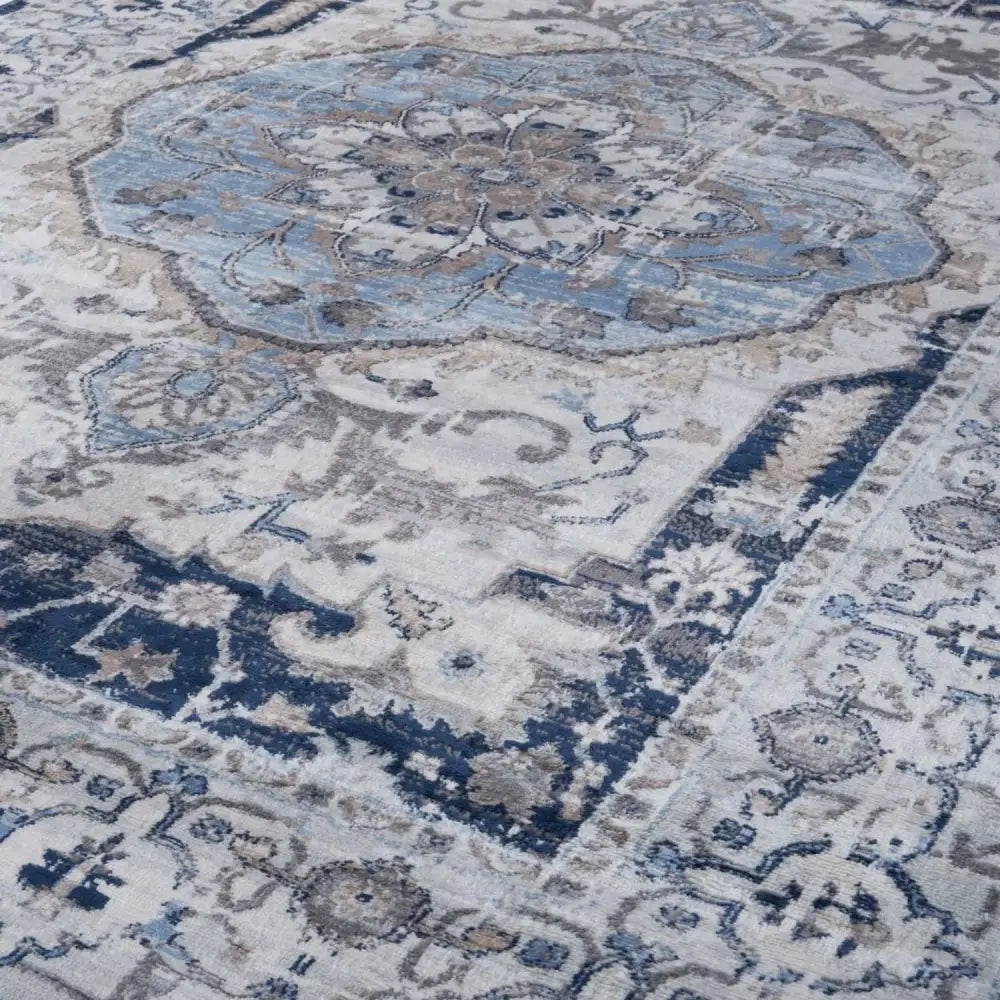 Montana Vintage Navy Rugs | 4040 - Rugs