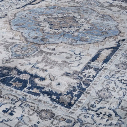 Montana Vintage Navy Rugs | 4040 - Rugs